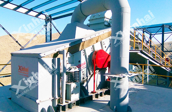 screening equipment in Iran gold processing plant.jpg